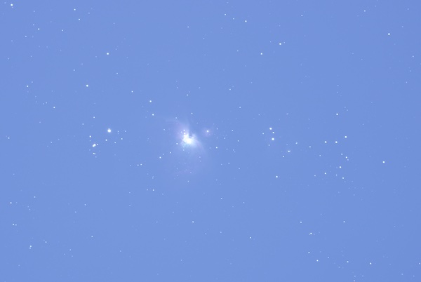 M42 single exposure on Dec 22nd with 600 secs